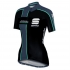 Sportful Gruppetto fietsshirt donkerpaars/roze dames  SP1345-313